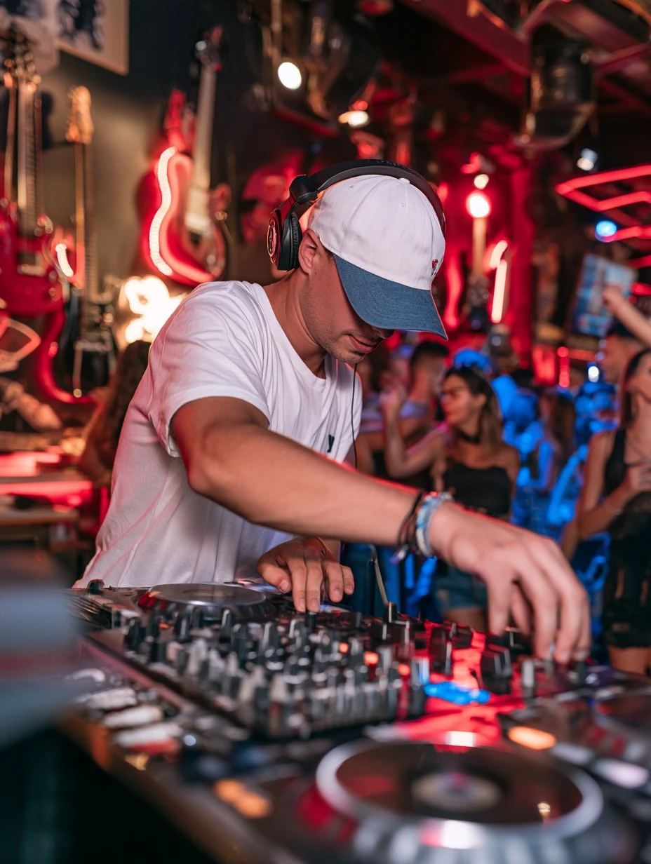 Dj Chavez al Hard Rock Cafe Tenerife, Playa de las Américas — locandina evento a Tenerife