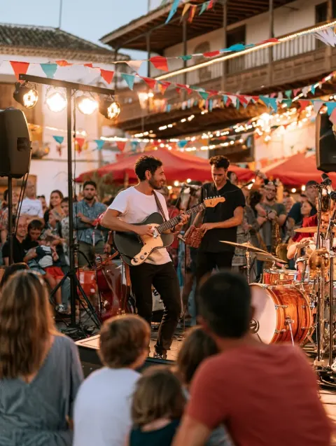 Expo Bandas 2026 en Plaza de los Remedios, Garachico: cartel del evento en Tenerife