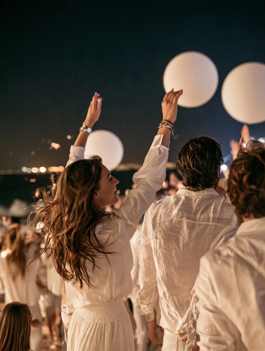 The White Party im Monkey Beach Club, Playa de las Américas – Veranstaltungsplakat Teneriffa