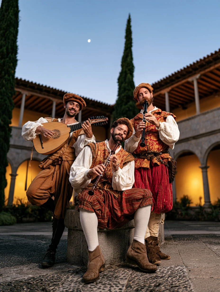 Trov’Antiga — Festival de Música Antigua de La Laguna al Patio de los Cipreses del Exconvento de San Agustín, San Cristóbal de La Laguna — locandina evento a Tenerife