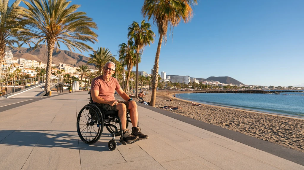 Tenerife accessible : guide pratique pour utilisateurs de fauteuil roulant et personnes à mobilité réduite