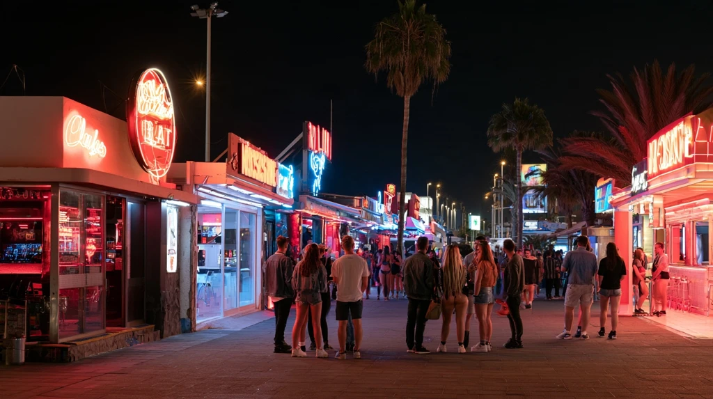 The Veronicas Strip, Playa de las Américas: What to Expect