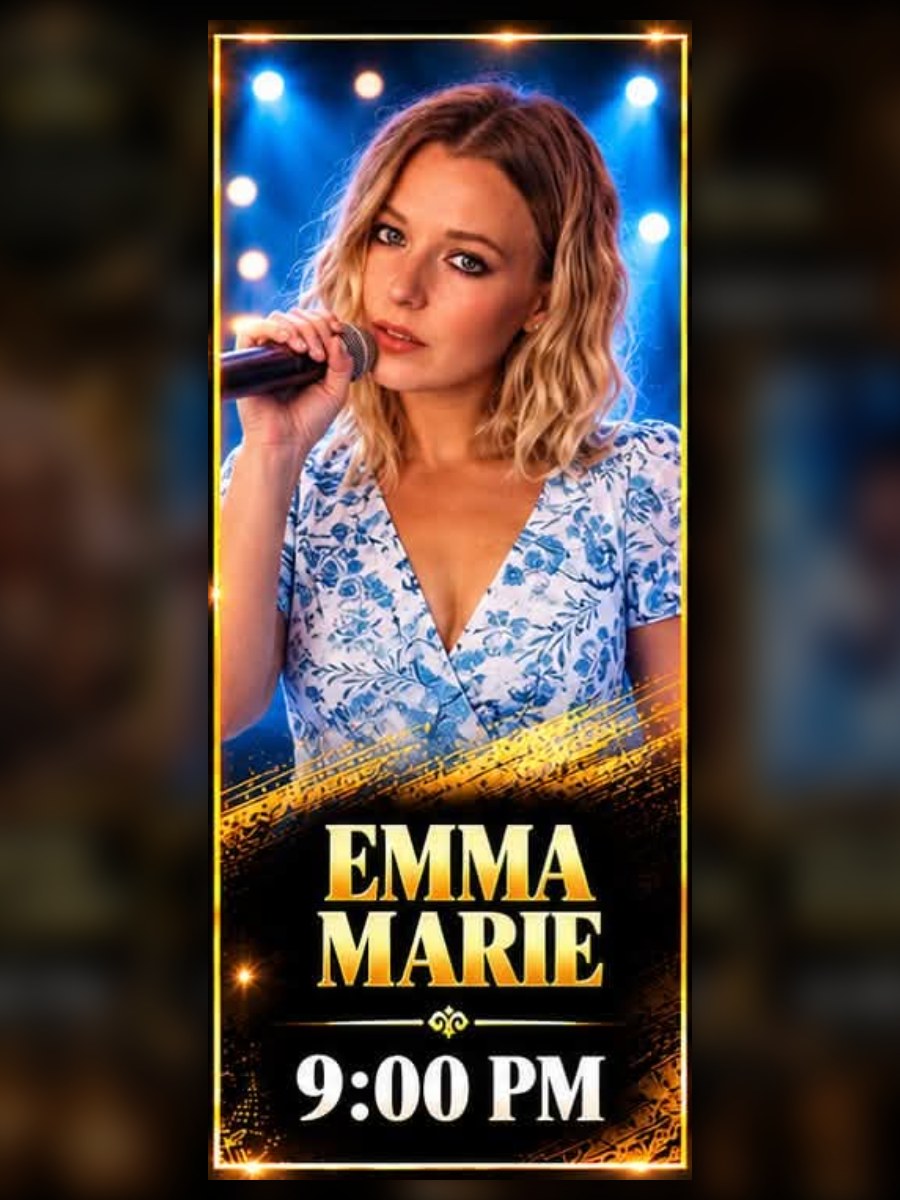 Emma Marie im St Eugen's, San Eugenio – Veranstaltungsplakat Teneriffa
