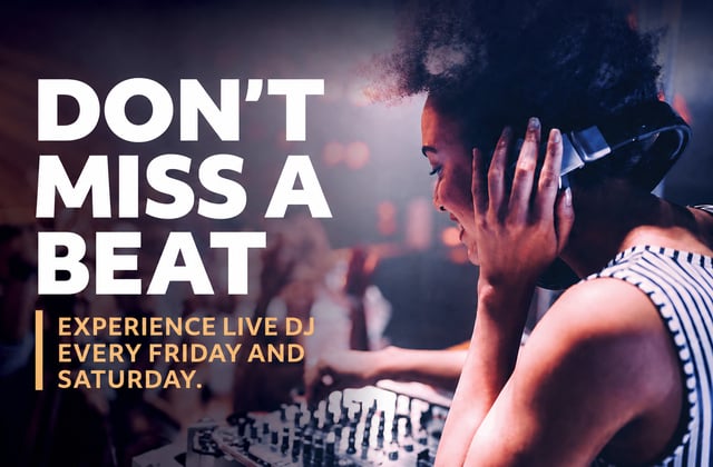 Live DJ every Friday and Saturday night — Hard Rock Cafe Tenerife