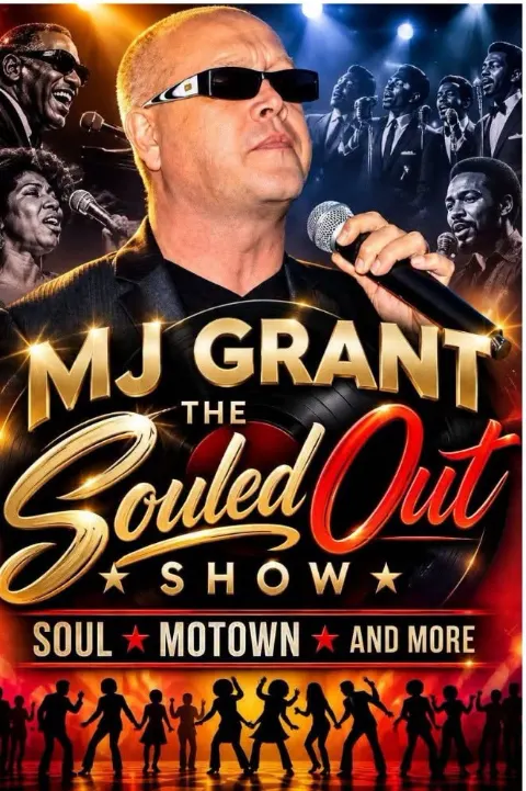 MJ Grant – The Souled Out Show en The Billy Tenerife, Tenerife: cartel del evento en Tenerife