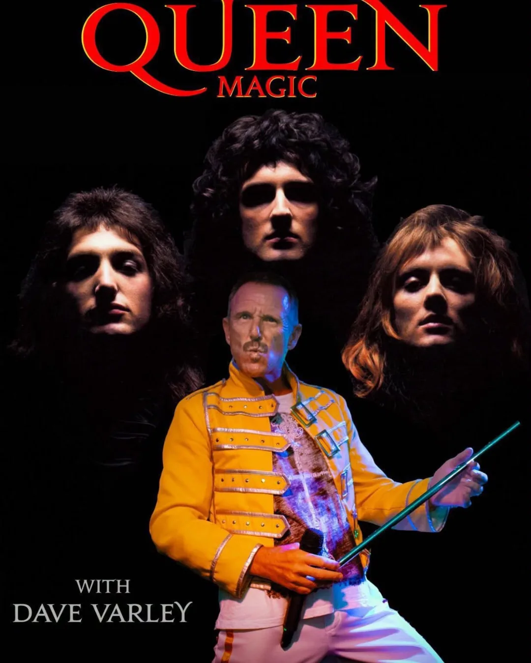 Queen Magic with Dave Varley en Elvis Bar, Torviscas: cartel del evento en Tenerife