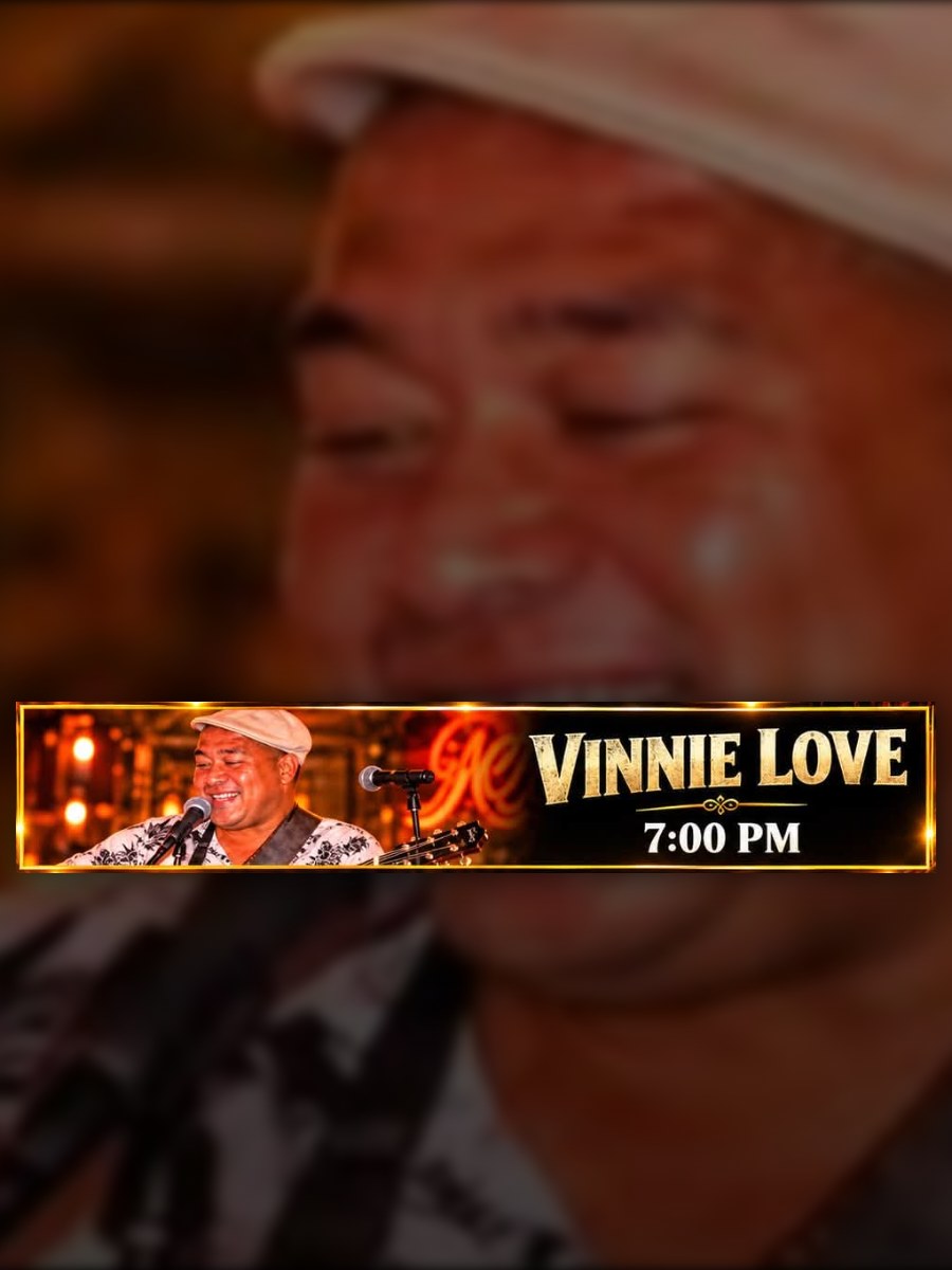 Vinnie Love al St Eugen's, San Eugenio — locandina evento a Tenerife