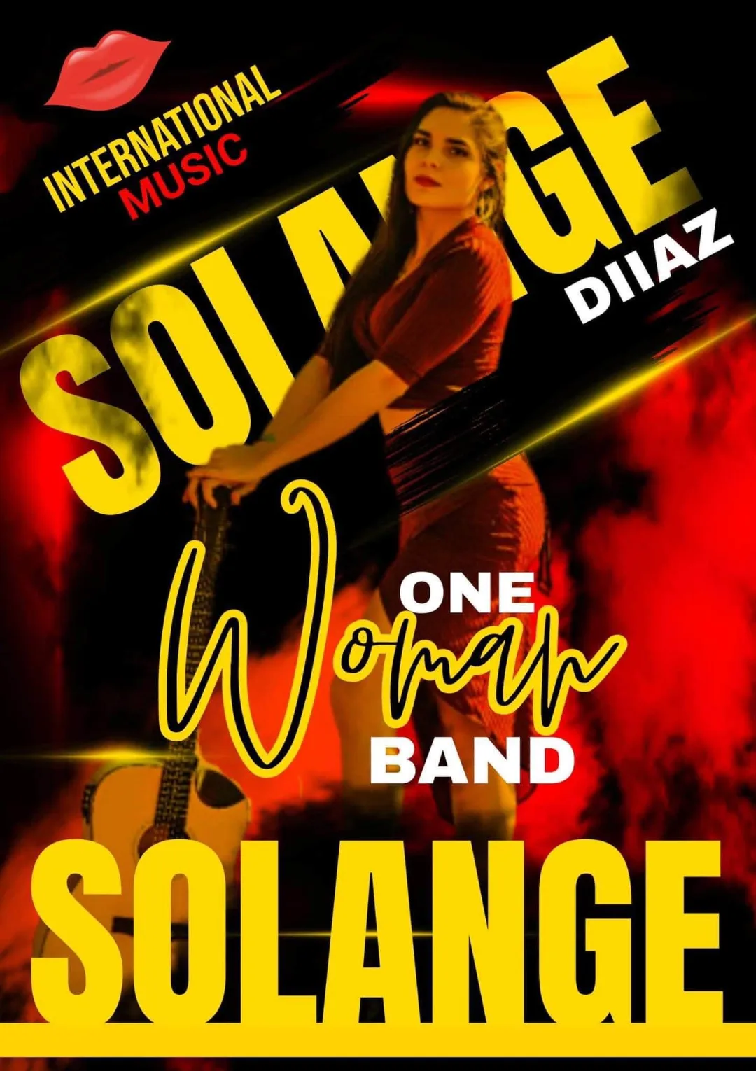 Karaoke with Solange en Volcanic Island, Golf del Sur: cartel del evento en Tenerife