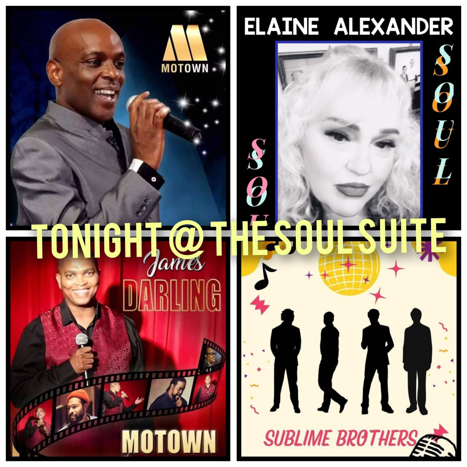 Monday nights im The New Soul Suite, Playa de las Américas – Veranstaltungsplakat Teneriffa