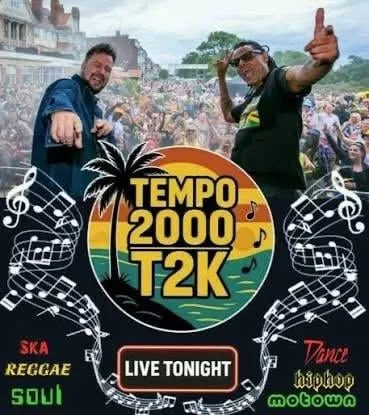 T2K Tempo 2000 im The Moonlight Bar, Torviscas – Veranstaltungsplakat Teneriffa