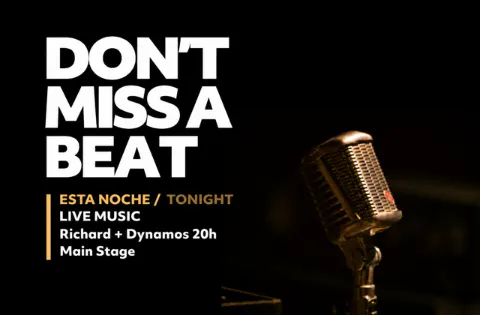 Richard & Dynamos at Hard Rock Cafe Tenerife, Playa de las Américas — Tenerife event poster